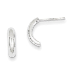 14k Yellow or White Gold Polished Post Earrings